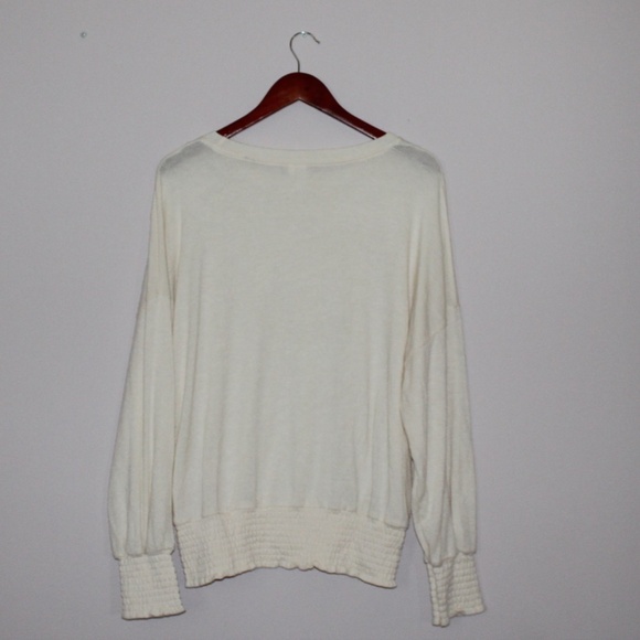 Hayden Los Angeles Knit Top NWOT Cream - Picture 2 of 5